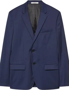 Blazer Hombre slim con microdibujo broken grid - Calvin Klein - FashionsVida