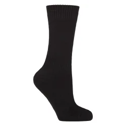 Mens Ladies Waterproof Outdoor Boot Socks - Durable Triple Layer Hiking - Black Nylon - Size Uk 6-8