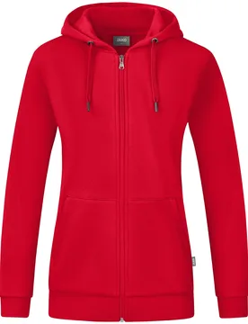 Kapuzenjacke Organic (rot / Größe 4XL / Unisex) - Jako - FashionsVida