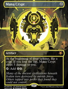 Mana Crypt (Yellow Neon Ink) Special Guests - Magic: The Gathering - FashionsVida