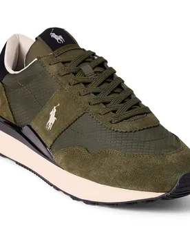 Baskets Train 89 Pp Tonal Olive EU 43 - Ralph Lauren Ftw - FashionsVida