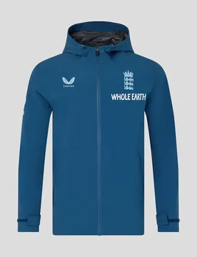 England Cricket Men's 26/27 Training Rain Jacket BLUE 3XL male - Castore - FashionsVida