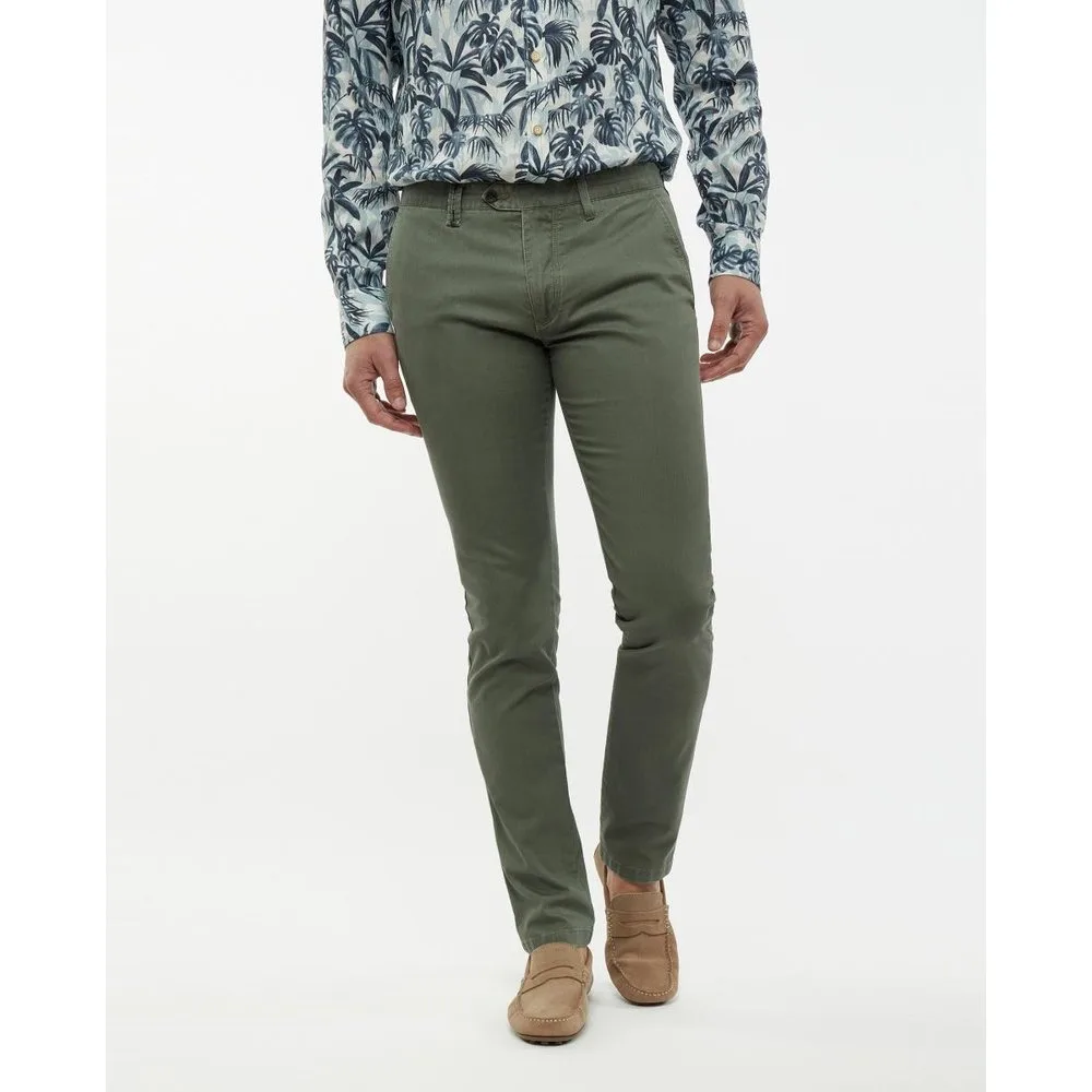 Pantalón de hombre chino microdibujo - Florentino - FashionsVida