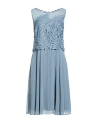 Midi-Kleid Damen Azurblau 38 Damen