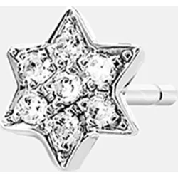 Pendiente individual Signs & Symbols Estrella de plata