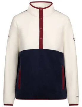 Women's Garzoni AT100 Fleece Top in Off White Size: Large - Off White - Size: L - Trespass - FashionsVida