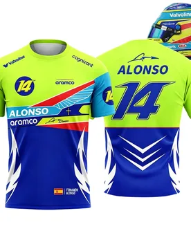 Racing No. 14 Fernando Alonso Fan 3D Printed T-Shirt Men Women Summer Casual Short Sleeve Fanwear - Aliexpress - FashionsVida