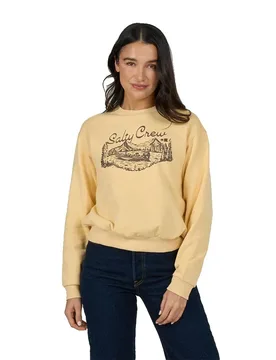 Sweat-shirt Camp Butter Cream L - Salty Crew - FashionsVida