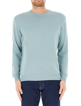 Maglia in cotone AZZURRO POLVERE M - Paul & Shark - FashionsVida