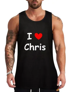 I heart chris Tank Top Flexible Comfort Tank Top Stretch Fabric Casual Wear - Aliexpress - FashionsVida