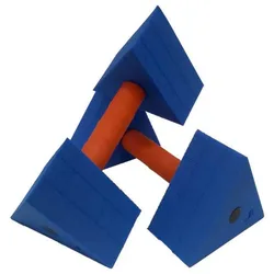 Alter-gim Triangular Dumbbell Blue One Size unisex