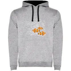Felpa Con Cappuccio Clownfish