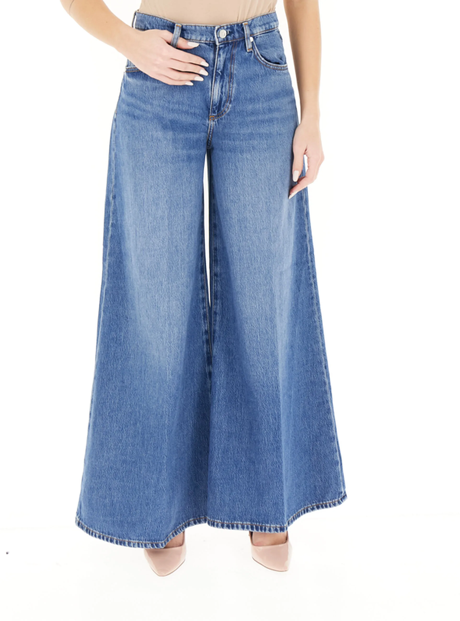 Jeans wide leg BLU CHIARO 25 - Liu jo - FashionsVida
