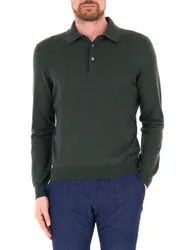 Polo in lana VERDE MILITARE 56