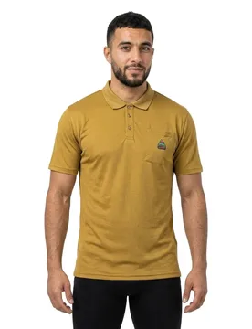 Polo A Maniche Corte Team Brown - Leatt - FashionsVida