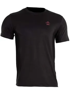 Cancun Short Sleeve T-shirt Black S - Black Crown - FashionsVida