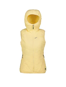 Veste isolante à capuche réversible Itharis crème M - Meru - FashionsVida