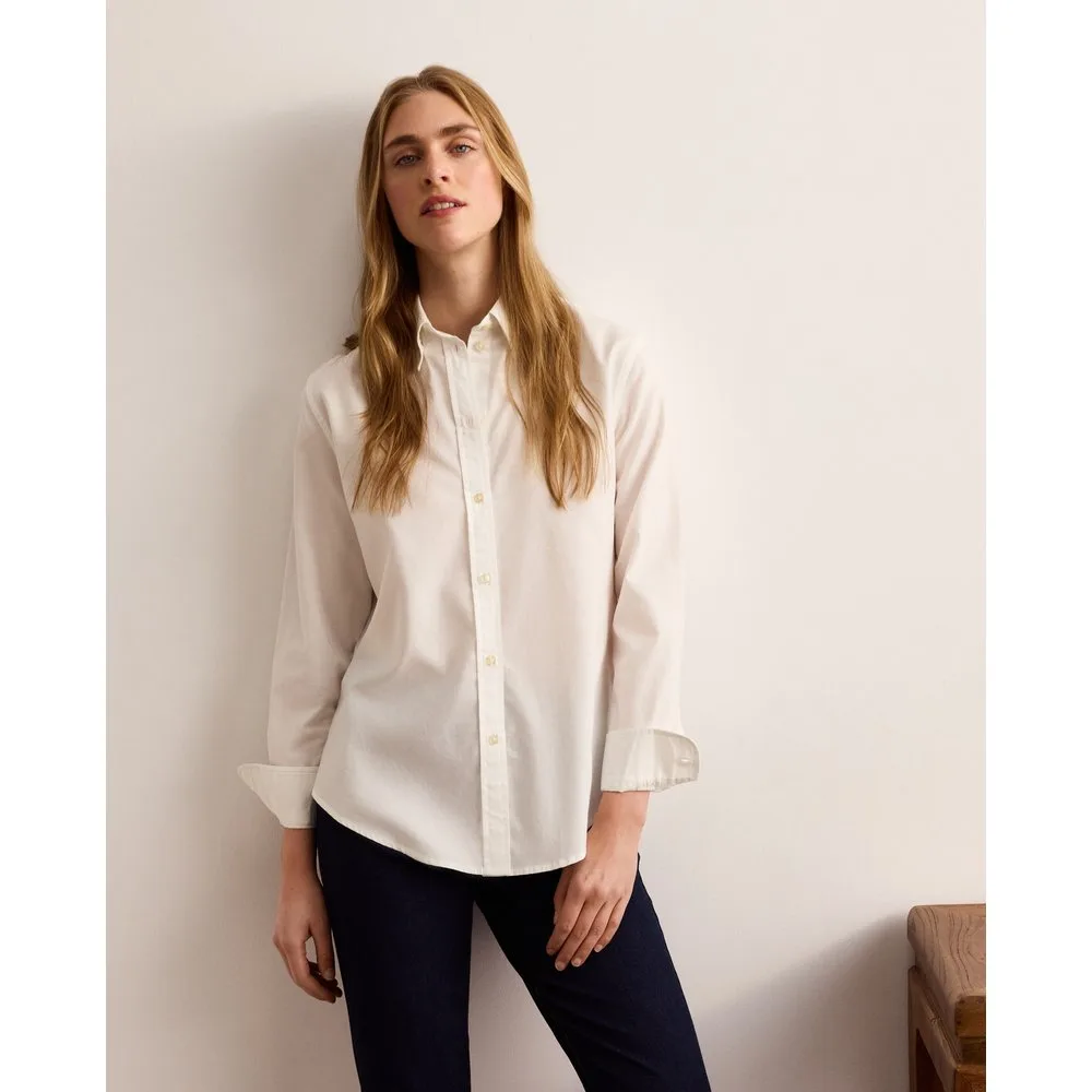 Camisa oxford de mujer manga larga - Lloyd's - FashionsVida