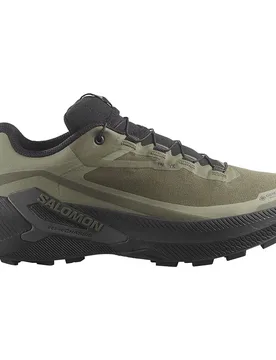 Genesis 2 Gore-tex® Trail Running Shoes Grape Leaf / Black / Deep Lichen Green UK 11 Men - Salomon - FashionsVida