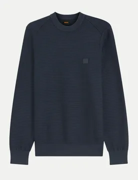 Orange Sweatshirt Anion Blau 3XL - BOSS - FashionsVida