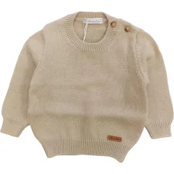 Maglia Beige In Filo 105312