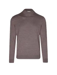 Profuomo Pull-over rouge foncé S