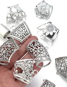 Pcs/lot Antique Silver Color Hollow Pendant Charm For Jewelry Making DIY Necklace Bracelets Bag Clothing Charm Accessories - Aliexpress - FashionsVida