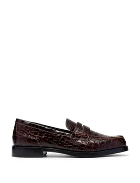 Straven2 Penny Brown Croc Brown female - Clarks - FashionsVida