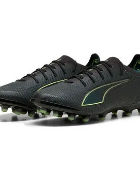 Chaussures De Football Ultra 6 Ultimate Ag Black / Fizzy Light / Green Terrain EU 41 - Puma - FashionsVida