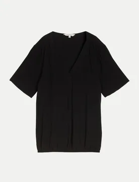 Blusenshirt Schwarz 36 - Tom Tailor Casual - FashionsVida