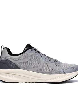 Men's Bolham Lace Grey Knit Trainers, Lace Up Size: 9-Standard Fit - Grey - Size: 9-Standard Fit - Clarks - FashionsVida
