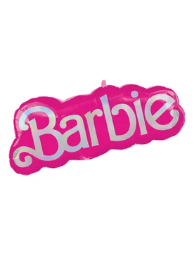 Barbie-Folienballon, 81 x 30 cm - RIETHMULLER - FashionsVida