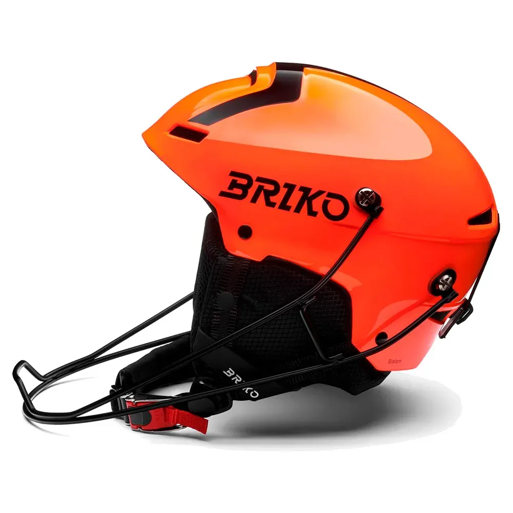 Casque Slalom Epp 2.0 Shiny Orange Fluo / Black M unisex - Briko - FashionsVida