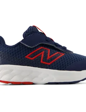 Airplane Hook & Loop Running Shoes Blue UK 7.5K Boys - New Balance - FashionsVida