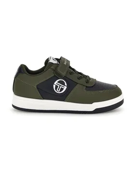 Sneakers verde militare e nero STK6248 33 - Sergio tacchini - FashionsVida
