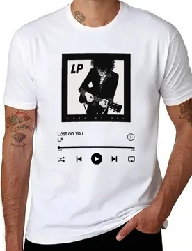 LP Laura Pergolizzi Lost on You song music player spotify T-Shirt man clothes vintage t shirts Blouse men graphic t shirts - Aliexpress - FashionsVida