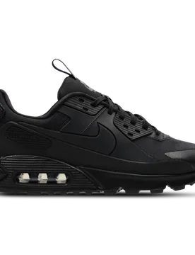 Air Max 90 Herren Sneaker - Schwarz - Größe 46 - Netz/Synthetik Black 46 - Nike - FashionsVida
