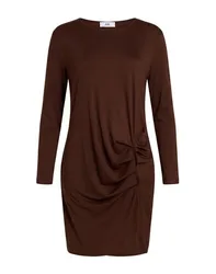 Mini-Kleid Damen Schokobraun 34,36 Damen