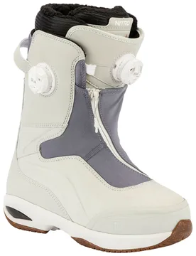 Bottes de snowboard all-mountain - Fate Boa Ice Lavender - Taille 40 2/3 - Blanc - Nitro - FashionsVida