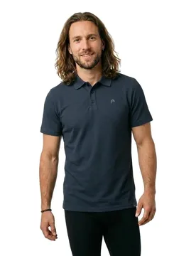Classic Short Sleeve Polo Navy M - Head Racket - FashionsVida