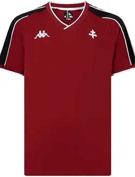 T-shirt à Manches Courtes Arnas-fc Metz Red Granata / Black M - Kappa - FashionsVida