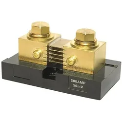 Digital Meter Shunt 500a/50mv Gold / Black One Size unisex