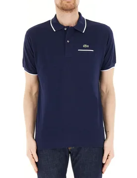 Lacoste Polo in cotone BLU NAVY 3 - Lacoste - FashionsVida