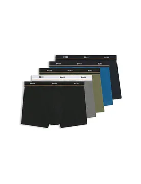 Boxer 5 pz. open miscellaneous oliva L - BOSS - FashionsVida