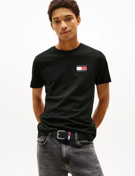 TJM LIM EENTIAL FLAG TEE EXT male - S - FashionsVida