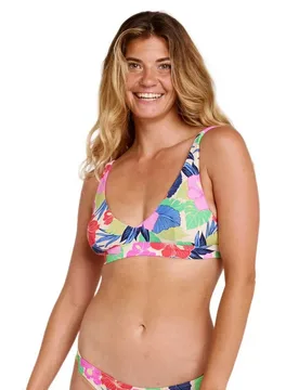 Haut De Bikini Party Wave Halter Multico 2XS - Rip curl - FashionsVida