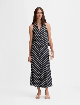 Top de mujer halter rayas - Simorra - FashionsVida