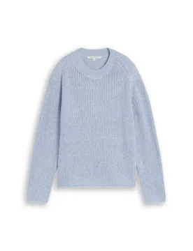 Knit mouline crew-neck female - M - FashionsVida