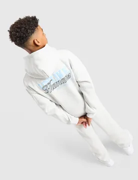 Service Hoodie Junior - Grigio, grigio grigio Bambino taglia 10-11Y - Unlike Humans - FashionsVida