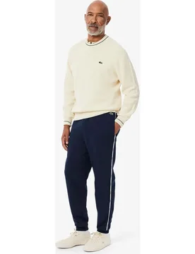 Pantalón de hombre de Chándal con ribete de logotipo - Lacoste - FashionsVida